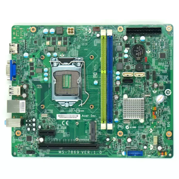 Acer MS‑7869 Ver. 1.0 – Carte mère LGA 1150 (Acer/Haswell)